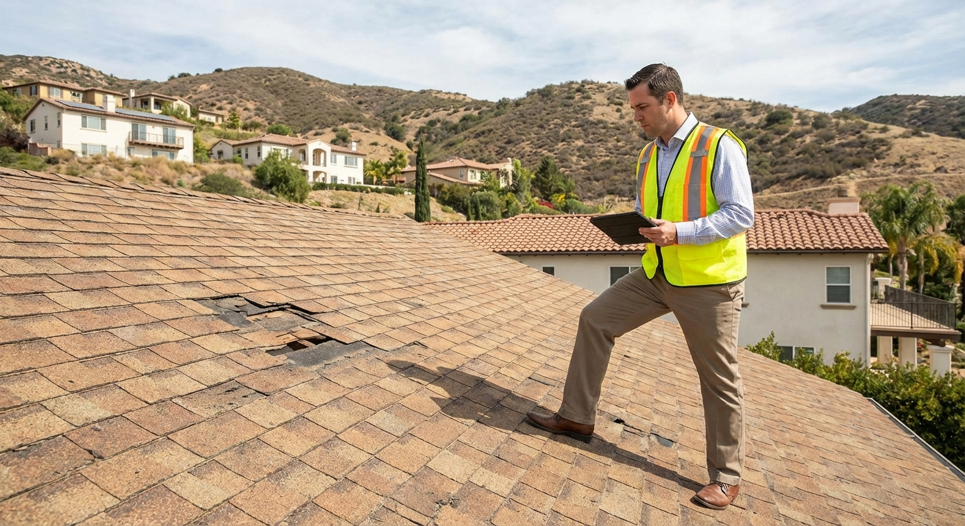 california home insurance roof damage claims - California insurance guide
